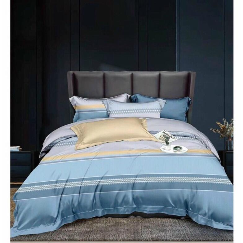 Chăn ga tencel 60s 100 mẫu 5 món nệm 5-27cm ÔM DÂY KHOÁ có 2mx2m
