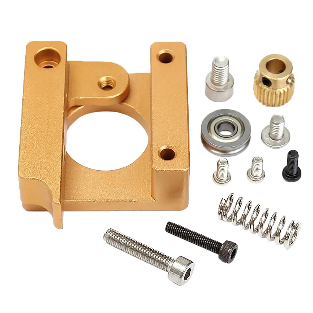 Replacement Aluminum MK8 Extruder Drive Feeder DIY Kit For Reprap 3 Types