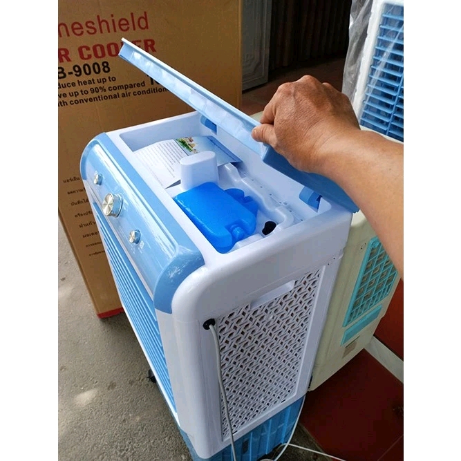 Quạt điều hoà hơi nước 45 lít Lulusy 45A + tặng 2 đá khô có bánh xe, bền bỉ, tiết kiệm điện, dễ dàng vệ sinh, hàng nhập khẩu