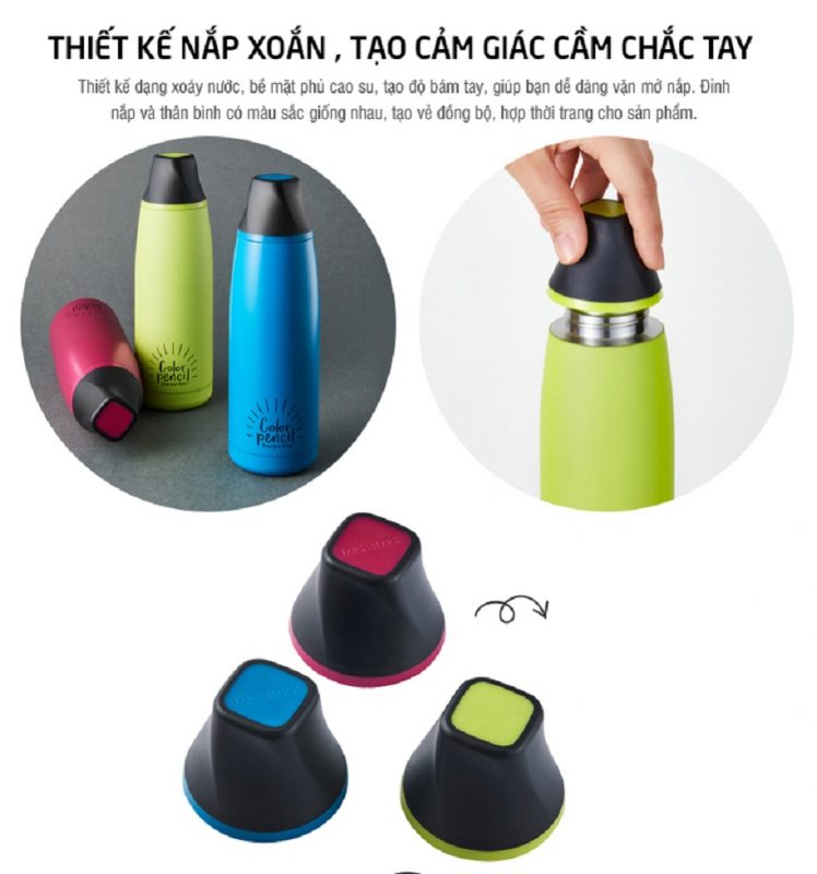 Bình Giữ Nhiệt Lock&Lock Twister Tumbler LHC4152