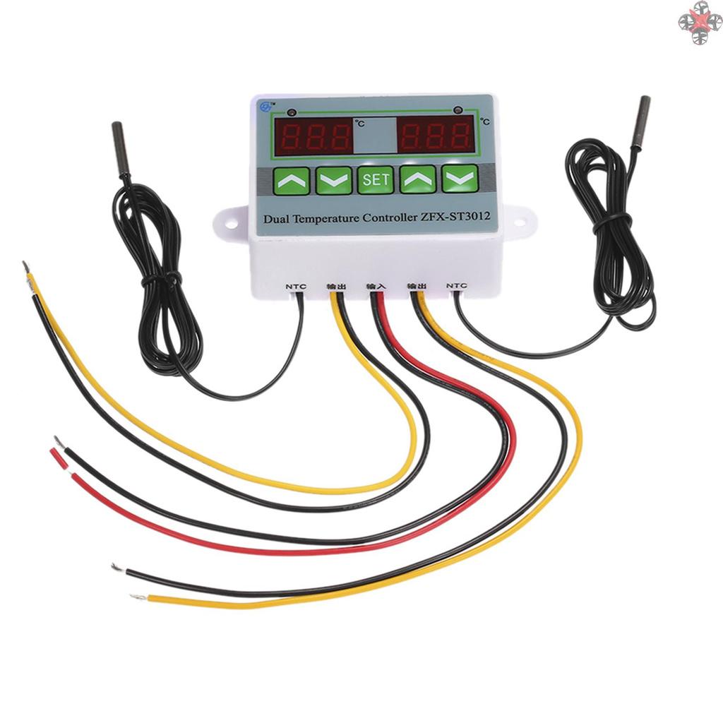 Bộ Điều Khiển Nhiệt Độ Có Màn Hình Hiển Thị Nhiệt Độ Zf-St3012 220v / 1500w