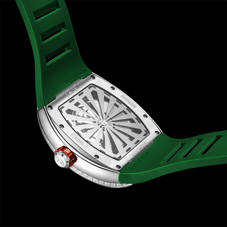 Đồng hồ nam chính hãng IW Carnival Sport IW765G-3,kính sapphire,chống xước,chống nước 50m,Bh 24 tháng,máy cơ (automatic)