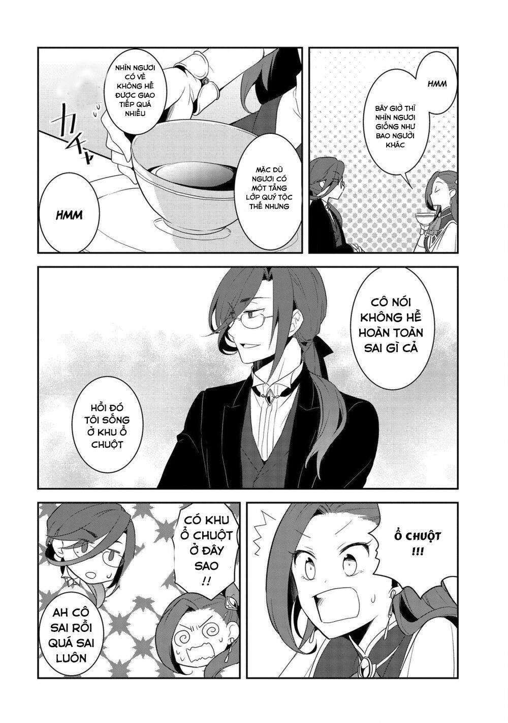 Sau khi được tái sinh, tôi bị kéo vào game Otome với vai trò nữ ác nhân và bị gắn toàn Flag đen... chapter 31.1 4