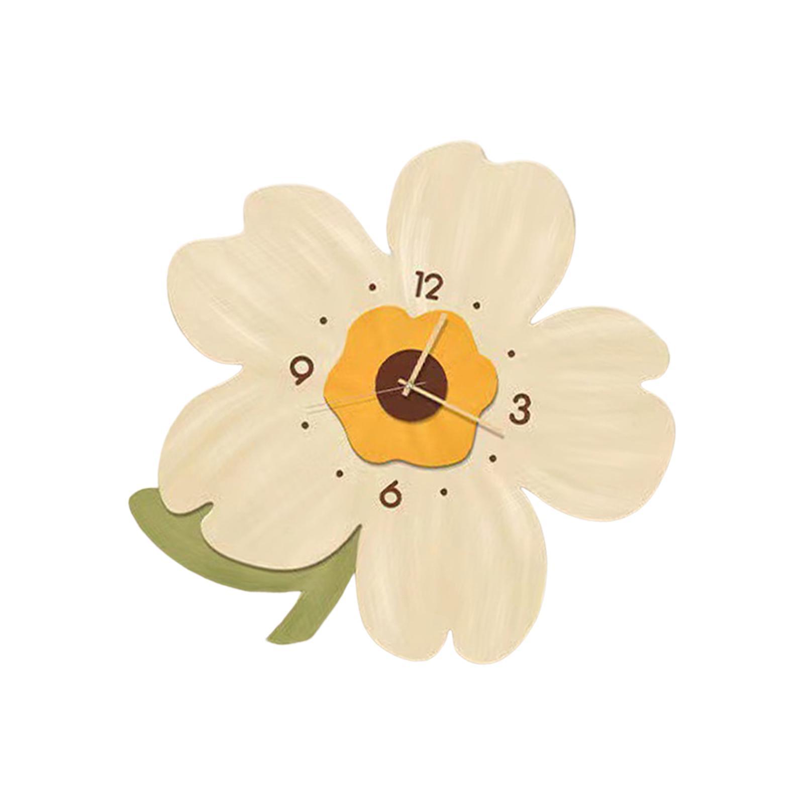 Modern Wall Clock, Stylish Wall Clock, Non Ticking Decor Accessory, Simple Wall Hanging Clock Decorative Clocks for Walls for Living Room, Bathroom