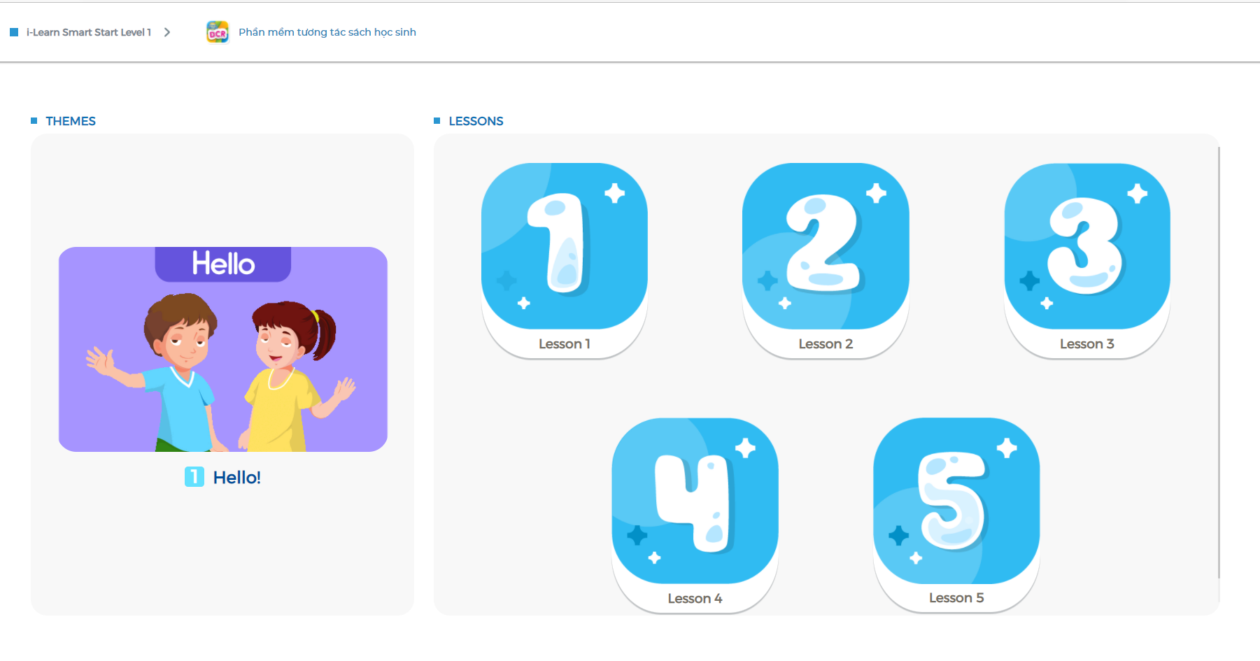 Hình ảnh [APP] i-Learn Smart Start Level 1 - Ứng dụng phần mềm tương tác sách học sinh