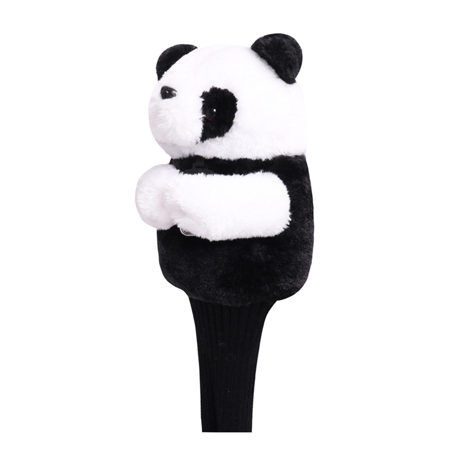 Cute Panda Golf Club Headcover  Cover for Driver Guard Equipment