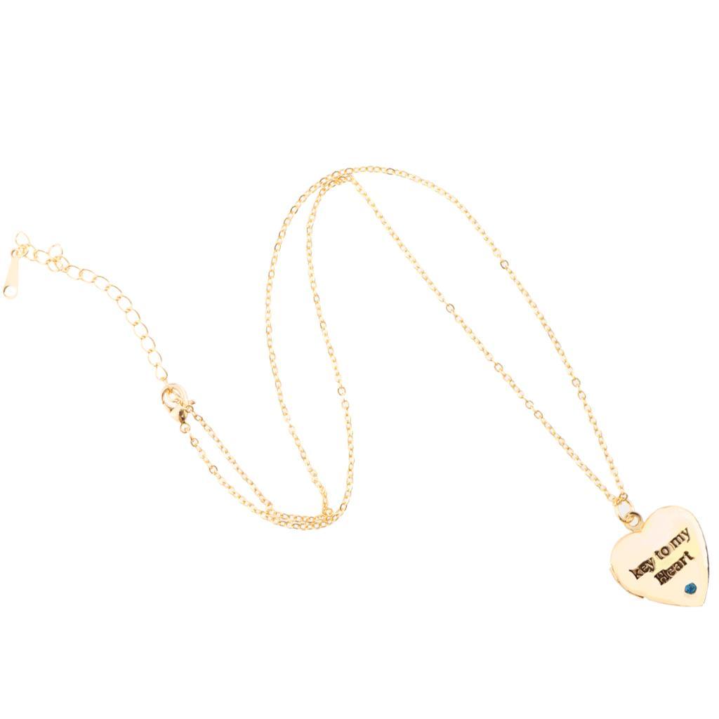 Love Heart Shape Crystal Necklace Necklace Jewelry