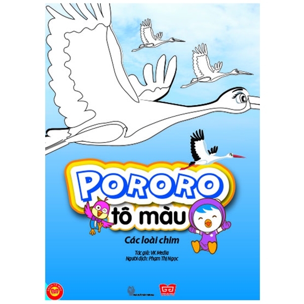 Các Loài Chim - Pororo Tô Màu