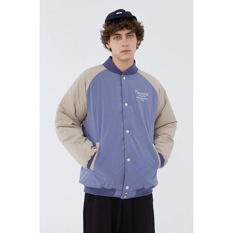 Áo khoác bomber phao nam nữ MEANSTORE Jacket oversize form rộng Khoác gió phong cách Hàn Quốc