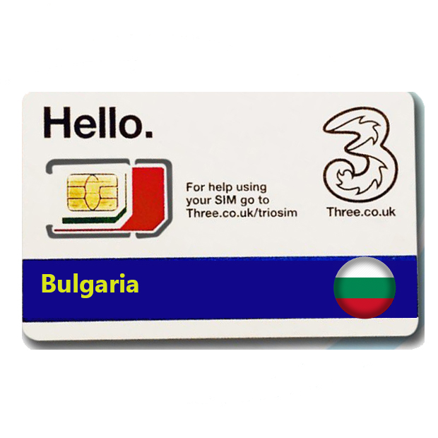 Sim Du lịch Bun Ga Ri -  Bulgaria 4g tốc độ cao