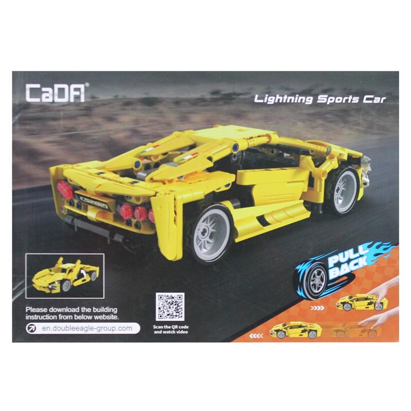 Đồ Chơi Lắp Ráp Xe Thể Thao Lightning Sports Car - CaDA C52021W