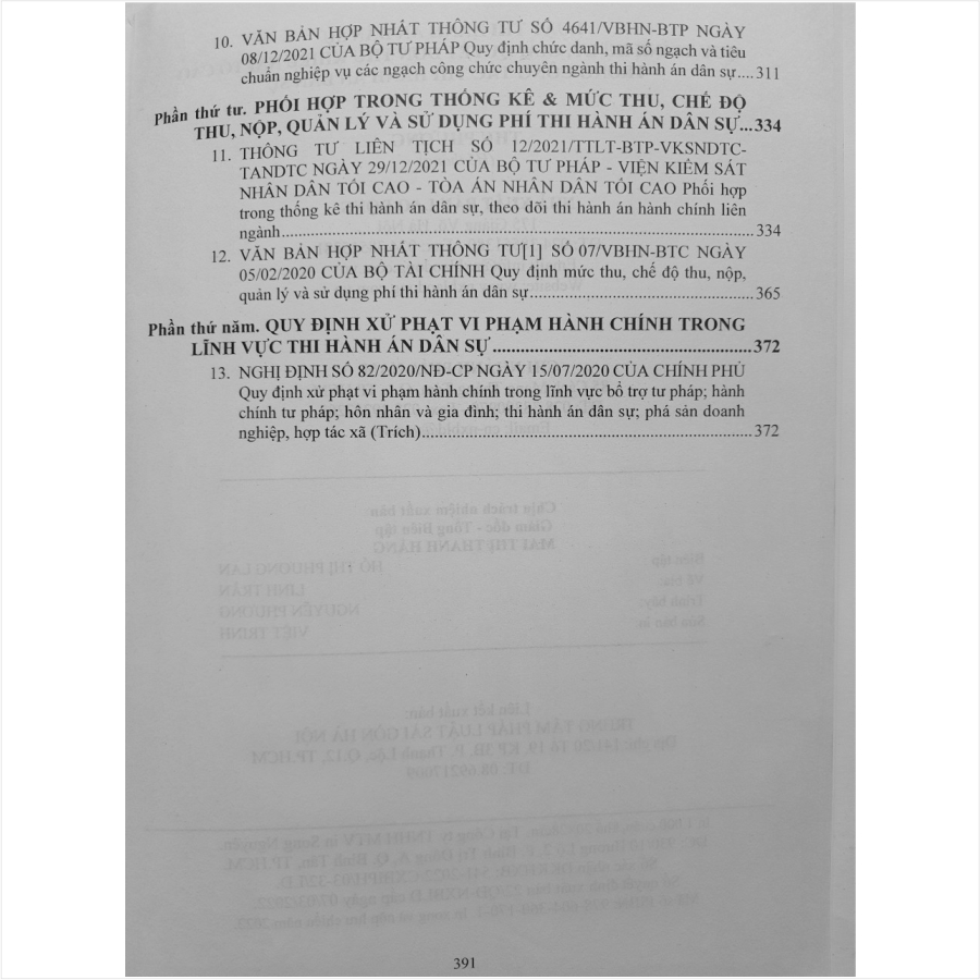 Sách Luật Thi Hành Án Dân Sự - Quy Trình Xử Lý, Giải Quyết Đơn Thư Khiếu Nại Tố Cáo Trong Công Tác Thi Hành Án Dân Sự - V2121D