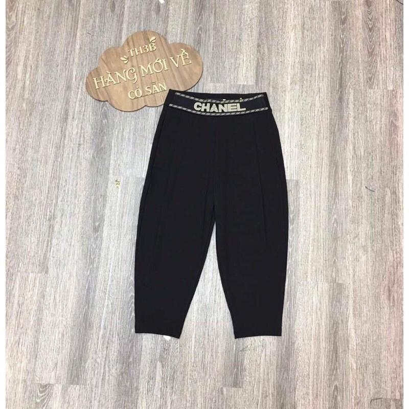 Quần Bom Umi Lỡ Dáng Baggy Cạp Chữ- Hàng Đẹp Siêu Rẻ