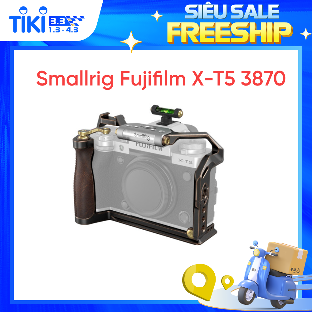 Khung Máy Ảnh SmallRig Retro Cage for Fujifilm X-T5 3870 - Hàng Chính Hãng