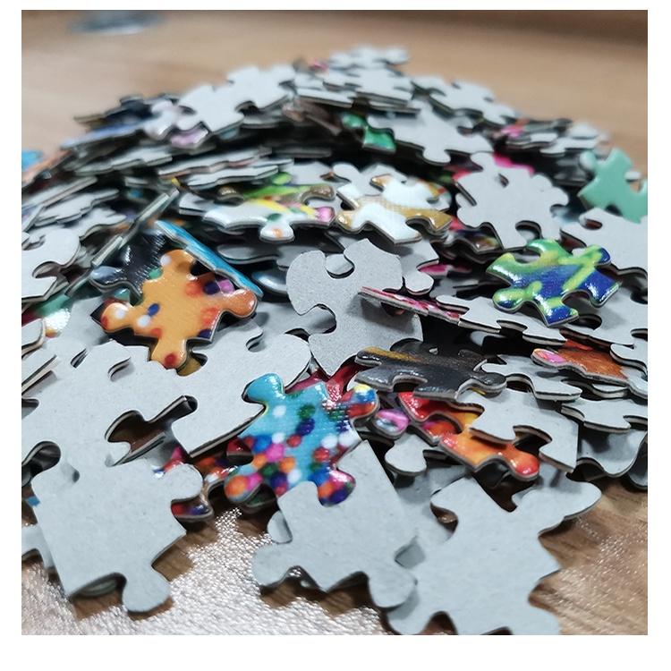 Tranh Ghép Xếp Hình 1000 Miếng Jigsaw Puzzle Warm Home, Ngôi Nhà Ấm Cúng (Kích thước 70 x50 cm)
