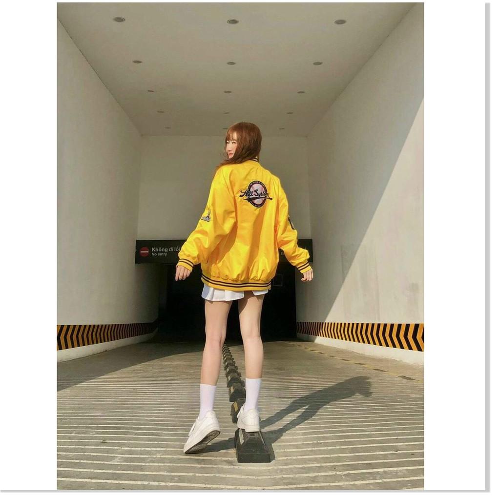 Áo khoác dù bomber NỮ phong cách Hàn Quốc cực đẹp , siêu cá tính KHÁNH AN STORE