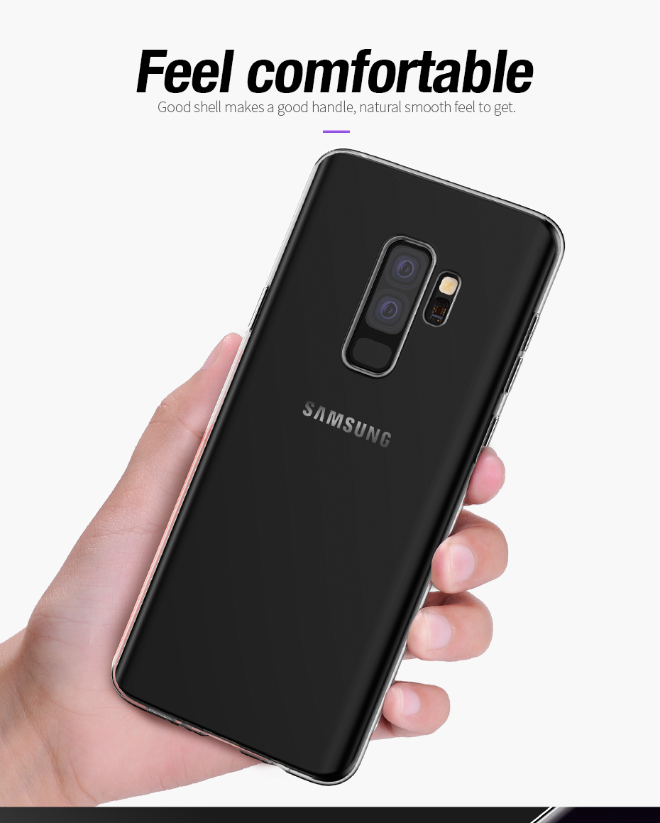 Ốp lưng dẻo dành cho Samsung Galaxy S9 hiệu Ultra Thin - Hàng chính hãng