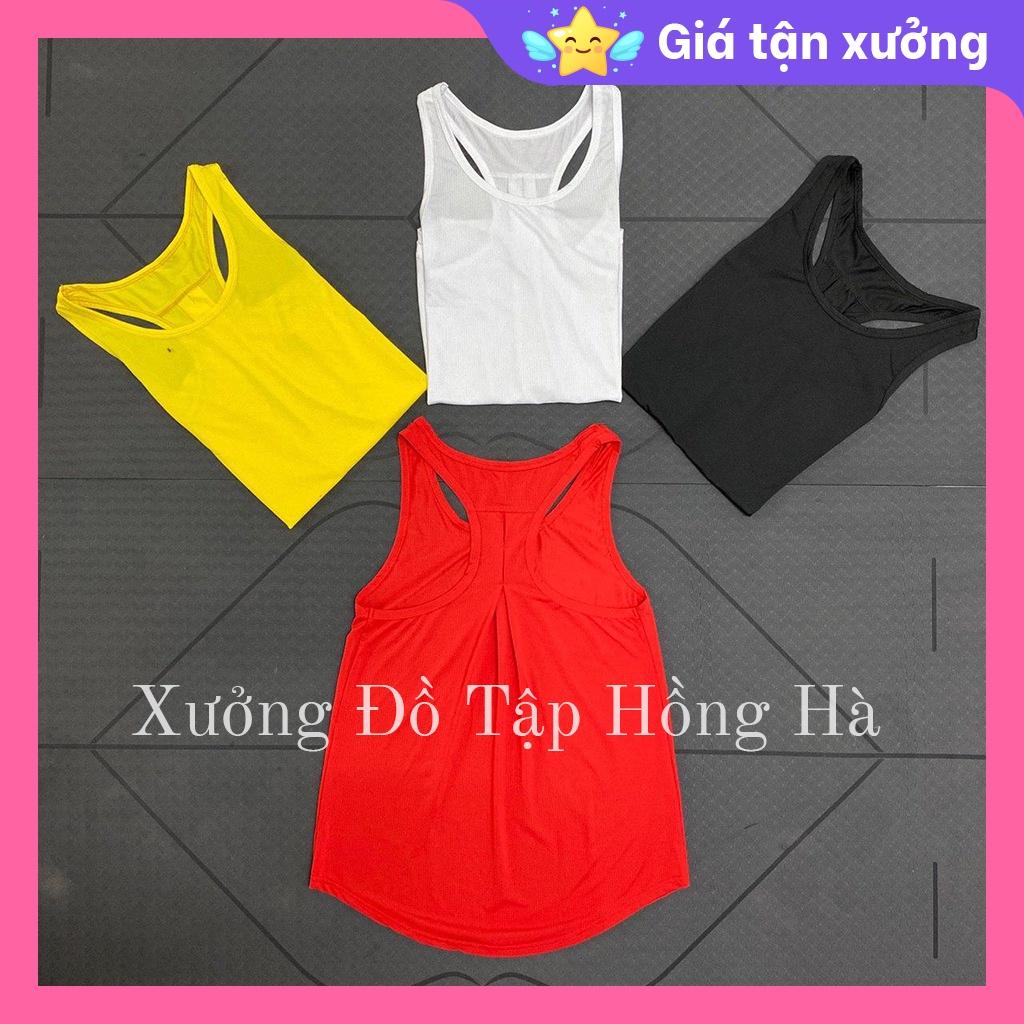 Ảnh Thật 100% - Mặc Là Mê Áo tank 3 lỗ tập GYM nữ đa năng - Yoga nữ - Áo tank lưới tập Yoga nữ