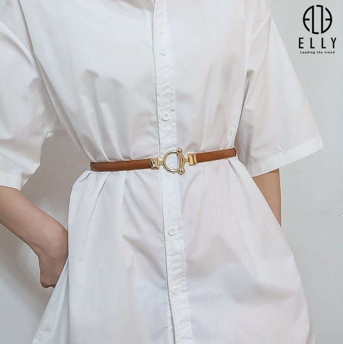 DÂY LƯNG NỮ CAO CẤP DA THẬT ELLY – ED67
