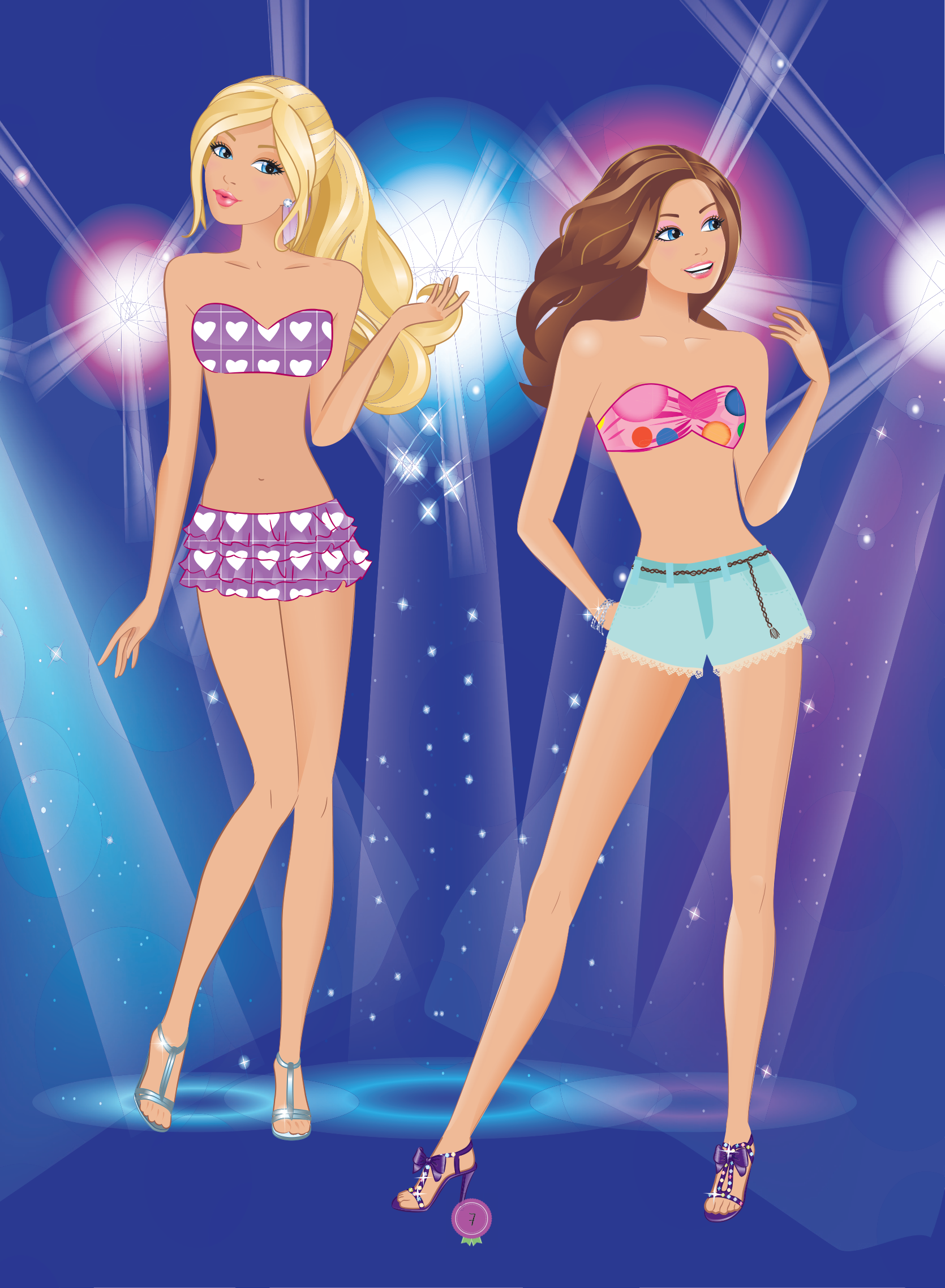 Dán Hình Thiết Kế Thời Trang Công Chúa - Tập 4