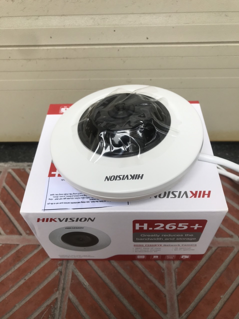 Camera IP Bán Cầu HIKVISION Fisheye DS-2CD2955FWD-I Hồng Ngoại 5MP - Hàng Chính Hãng