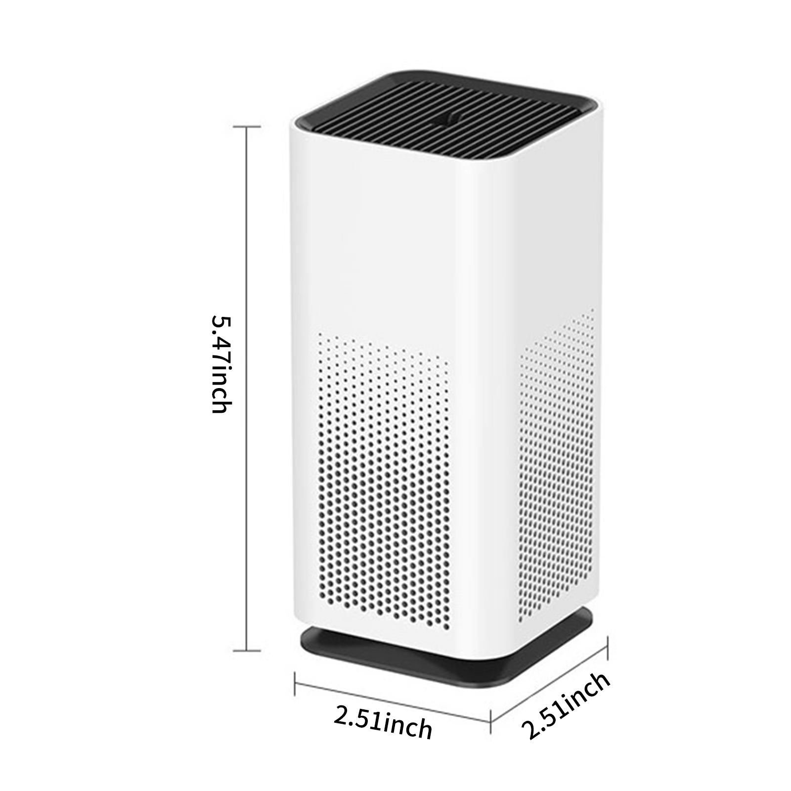 Máy Lọc Không Khí Ion Âm Để Bàn Dq508 Với Đèn Chiếu Sao Usb Di Động Yên Tĩnh