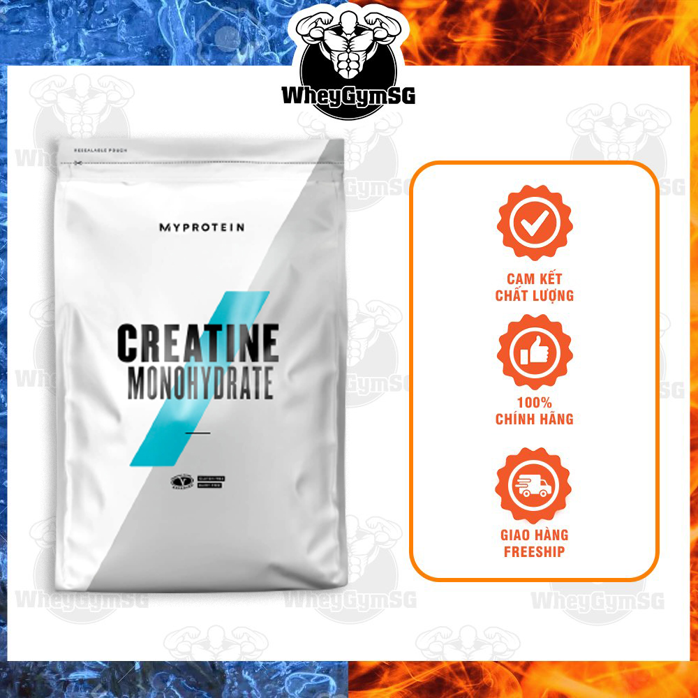 Creatine Myprotein Chuyển Hóa Năng Lượng Tăng Cơ Tăng Sức Mạnh Myprotein Creatine Monohydrate 250g
