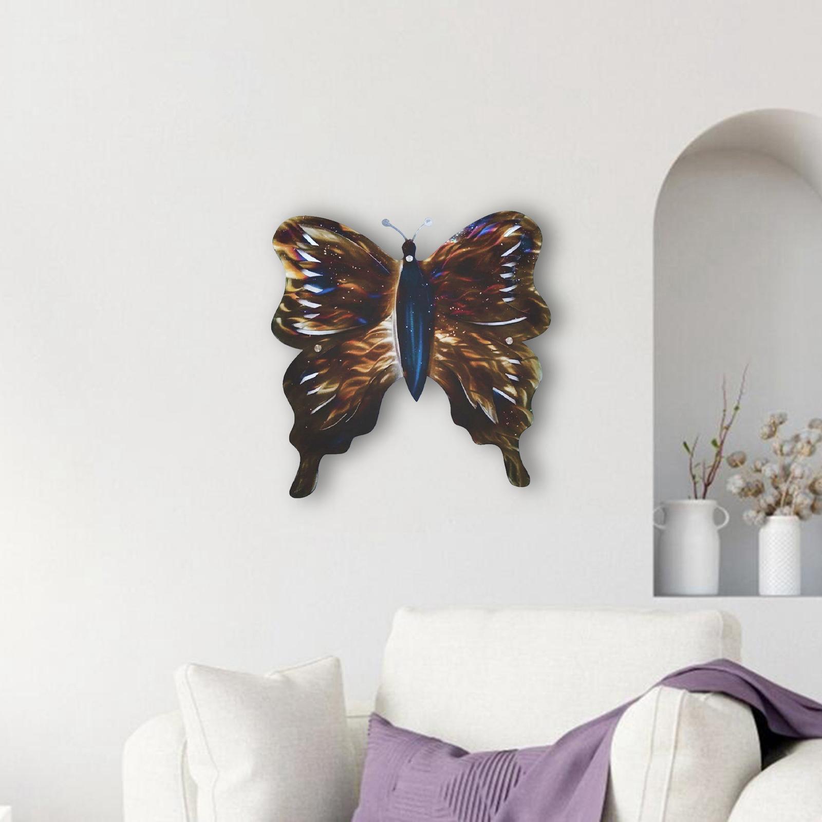 Modern Outdoor Butterfly Wall Sculptures for Home Living Room Decoration