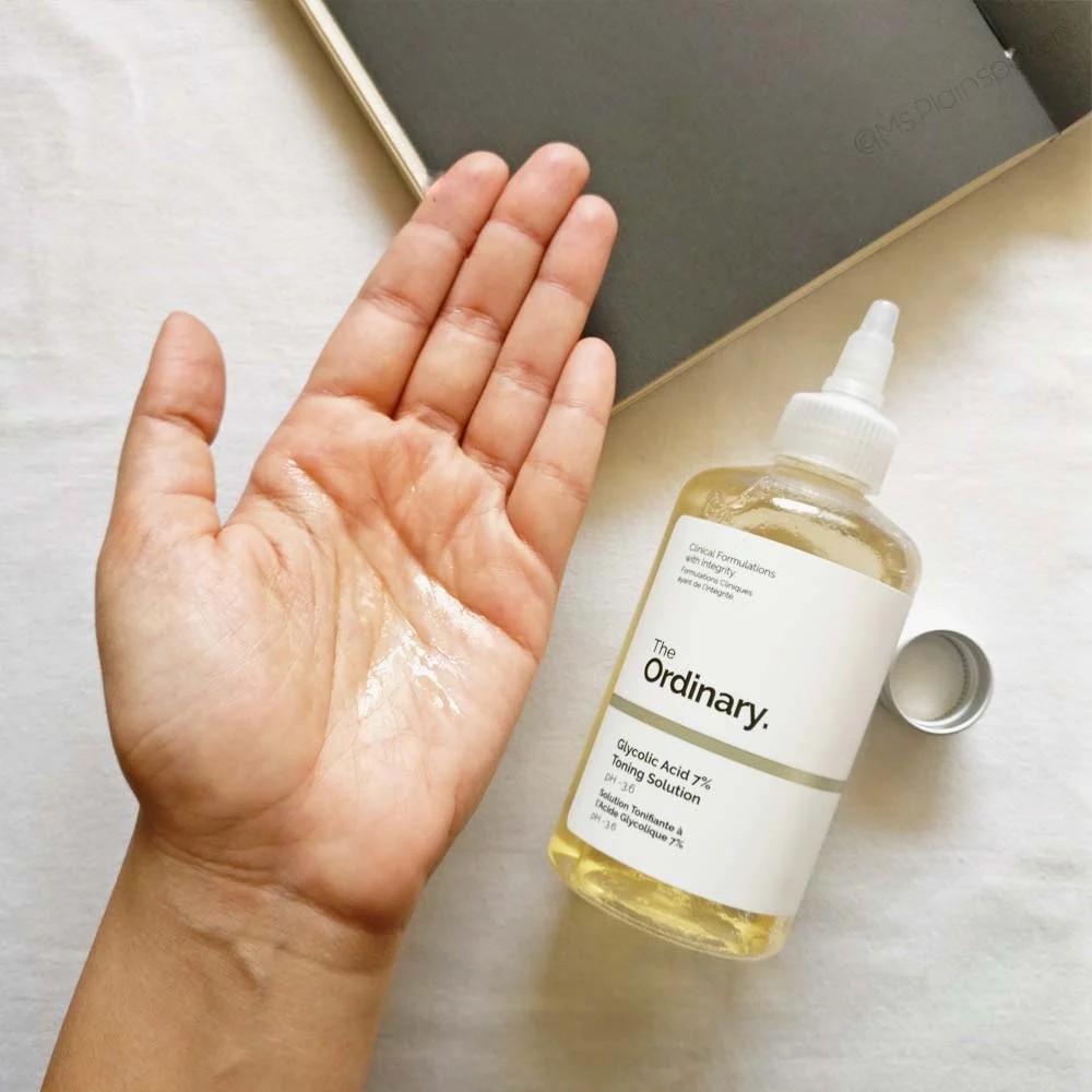 Nước hoa hồng tẩy da chết AHA The Ordinary Glycolic Acid 7% Toning Solution - 240ml