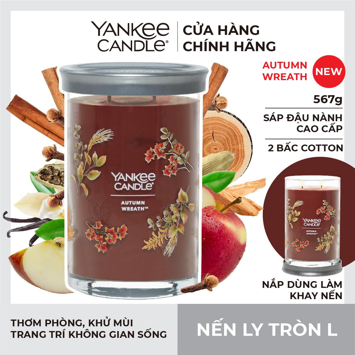 Nến ly tròn sáp đậu nành Yankee Candle size M (369g) - Ocean Air