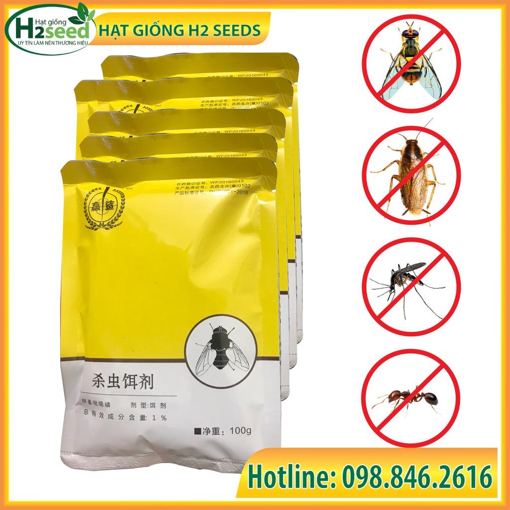 Thuốc Diệt - Ruồi, Muỗi, Gián, Kiến 100g, chất lượng tốt , đảm bảo an toàn cho sức khỏe