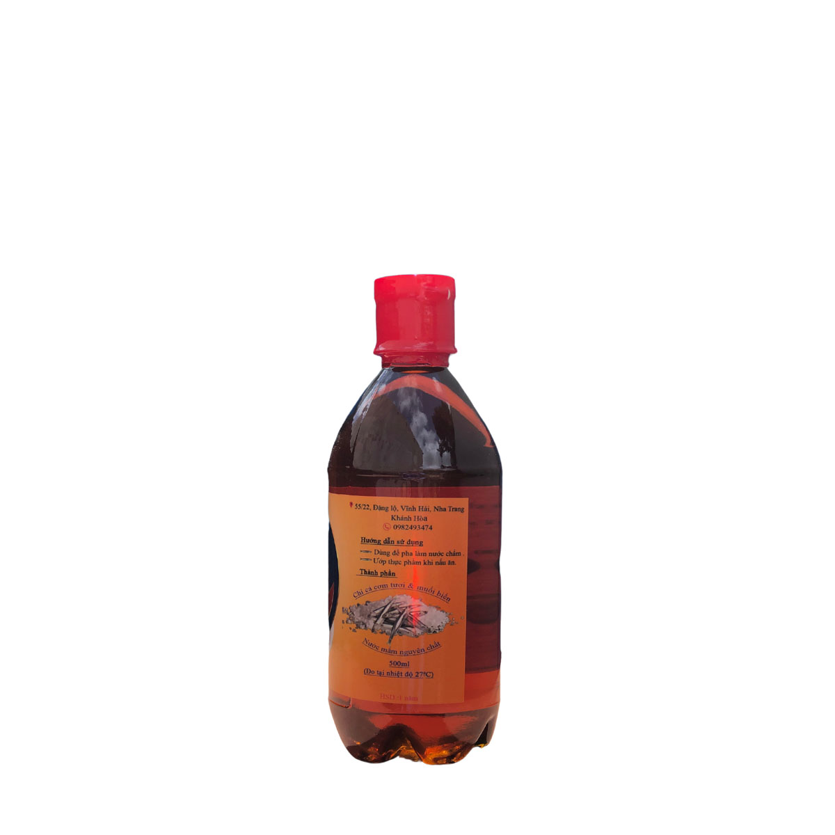 YaTrang mắm nhỉ cá cơm -cốt nhỉ, nguyên chất thượng hạng-chai nhựa thấp 500ml-Gia Vị,