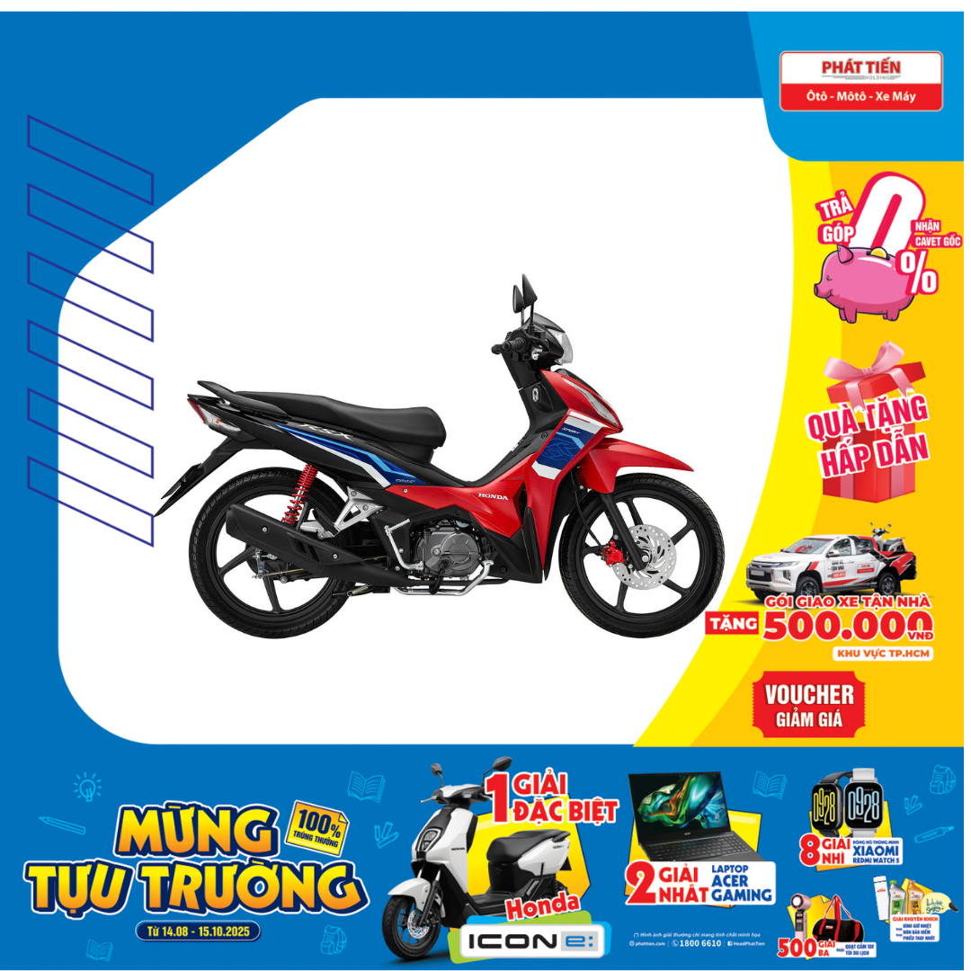 Xe máy Honda Wave RSX Thể Thao 2026