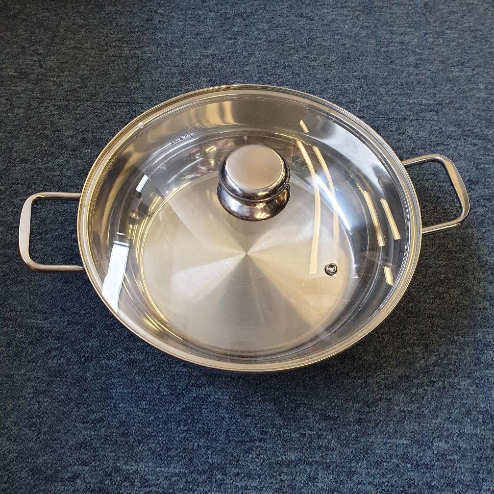 Nồi lẩu inox fivestar 3 đáy đun từ size 24/26/28