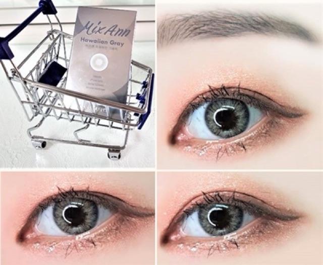 Áp tròng Mixann Hawaiian Gray 14.0mm - Kính Áp Tròng FAIRY SHOP CONTACT LENS
