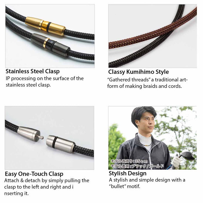 Vòng Cổ Phiten Rakuwa MG Bullet