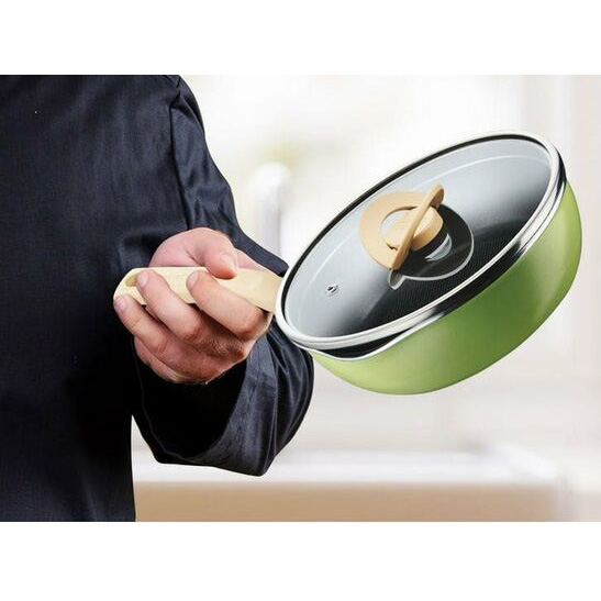 Chảo nồi có nắp chống dính đa năng Tefal One Pick Pot Pan 3 trong 1 - 22cm - Hàng chính hãng