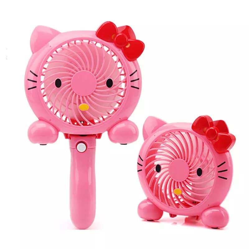 Quạt Tích Điện Cầm Tay Gấp Gọn 2 In 1 - Hàng chính hãng