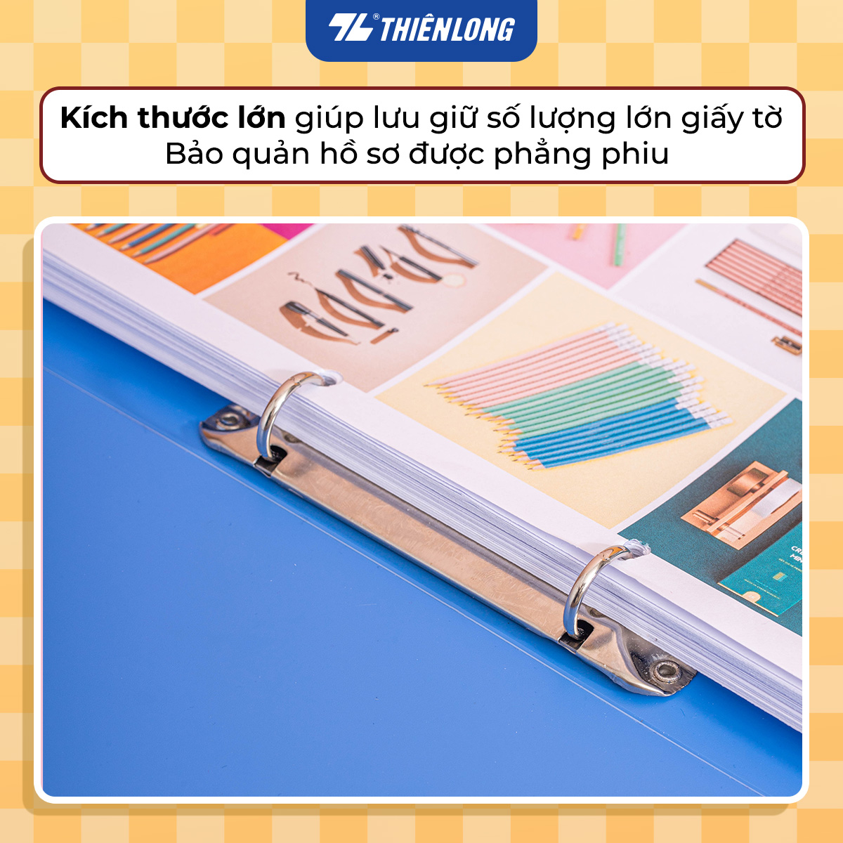 Bìa nhẫn 2-ORing 35 Flexoffice FO-ORB03