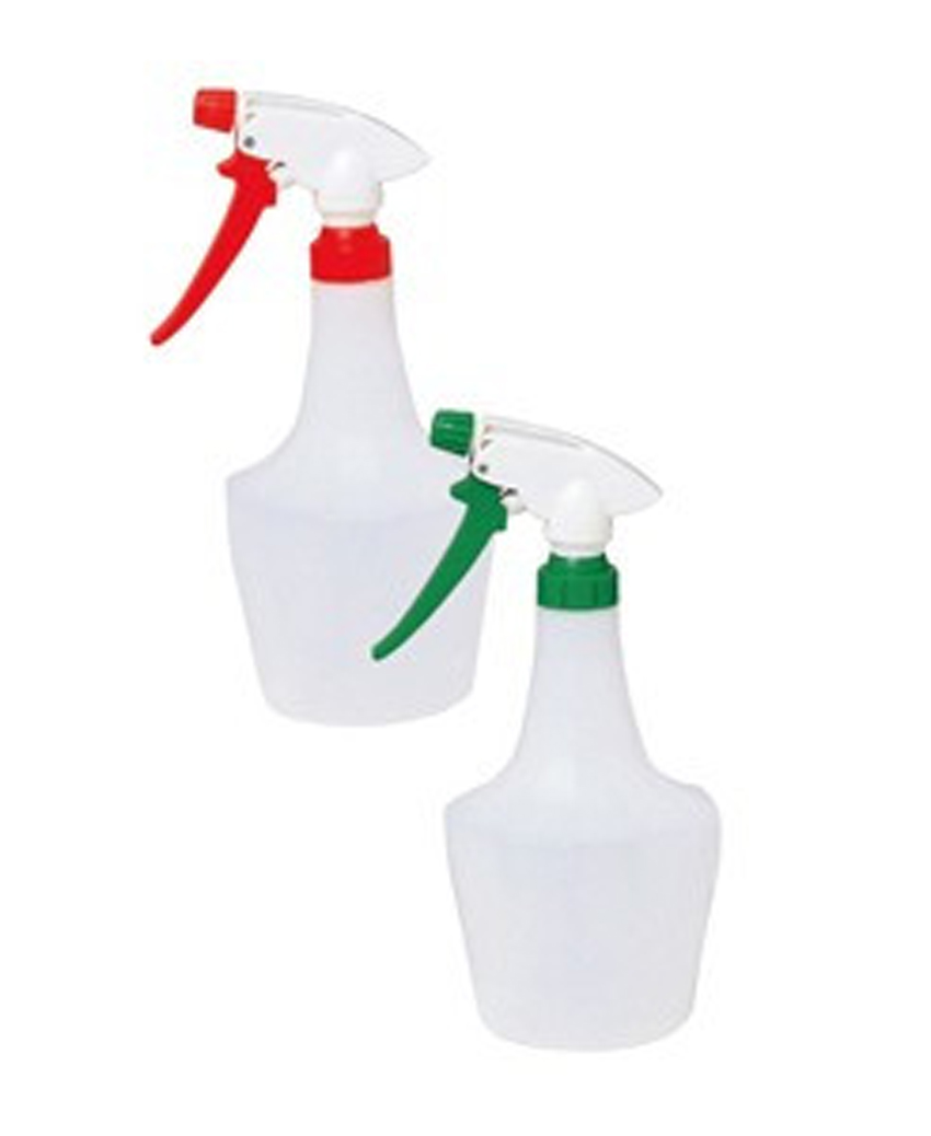 Combo Chậu trồng cây 2 lớp màu nâu + Bình xịt nước tưới cây 750ml nội địa Nhật Bản - Giao màu ngẫu nhiên