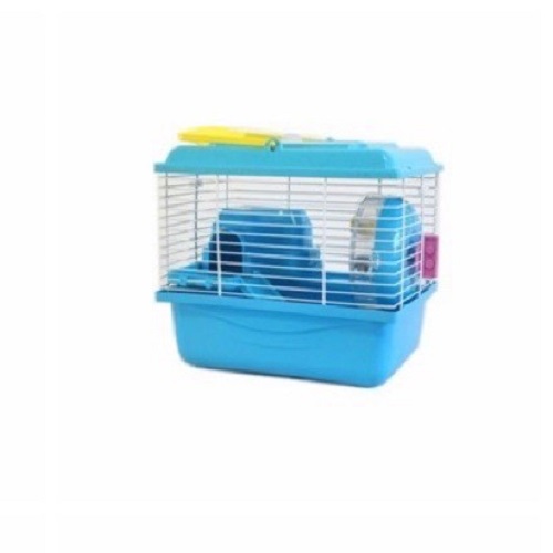 Lồng xách tay 1 tầng full phụ kiện cho Hamster