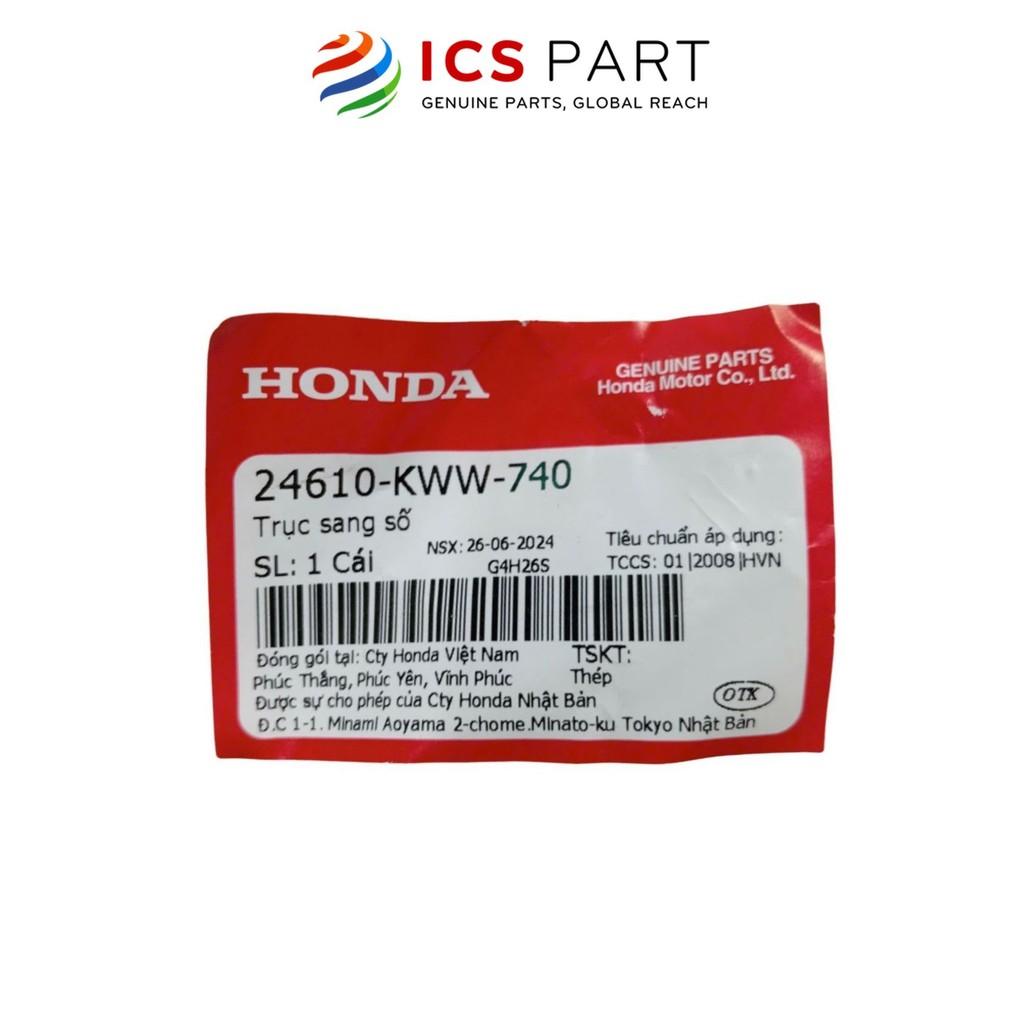 Trục Cần Số HONDA Wave Rsx110 Bọ Ngựa, Chân Yếm 2 Mảnh, Dream 110, K90 2021 (24610KWW740)