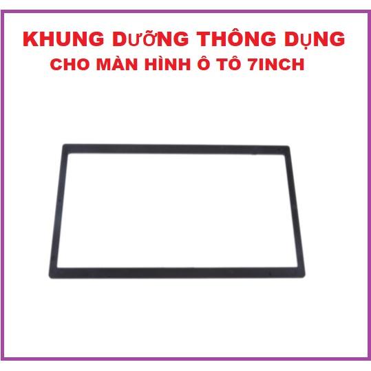 Mặt dưỡng lắp màn hình ô tô kích thước phổ thông, Mặt Dưỡng Lắp Màn Hình 7" kích thước phổ thông cho ô tô - nẹp viền màn