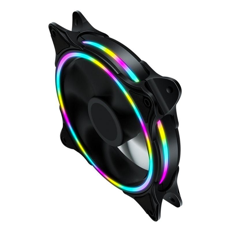 Quạt Tản Nhiệt Cpu Rgb Led 120mm Phiên Bản Cao Airflow 3 Diaphragm Ốp