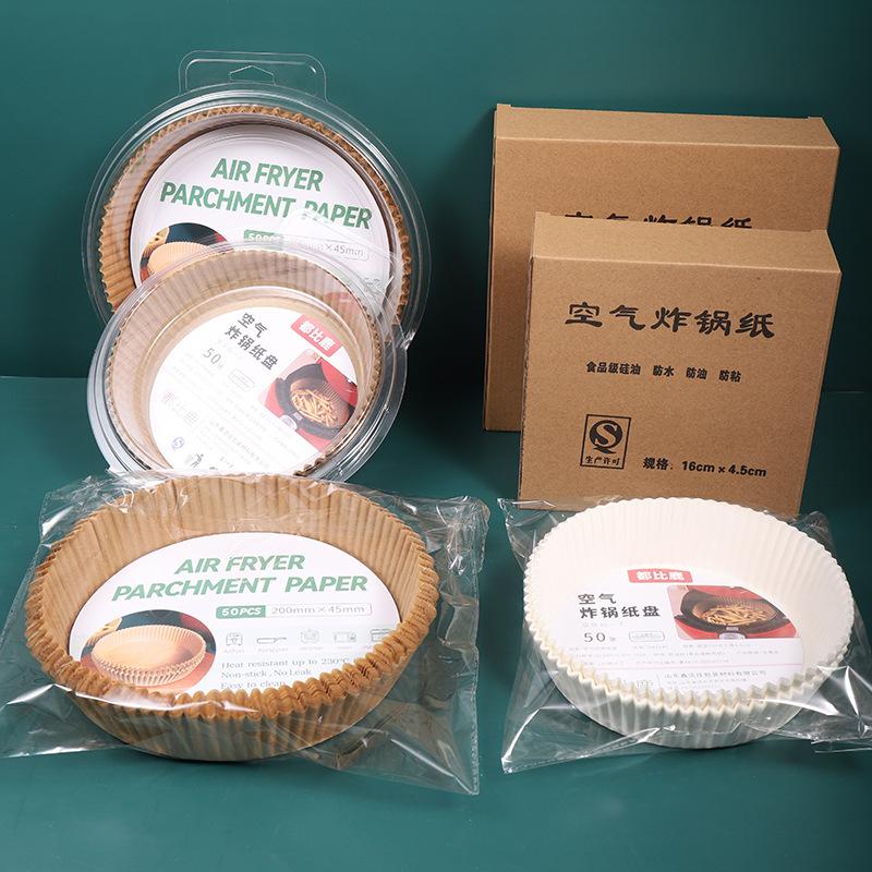 Fryer Paper Disposable Paper Non-stick Heat Resistant Oil Absorption Fryer Parchment Paper Baking Paper