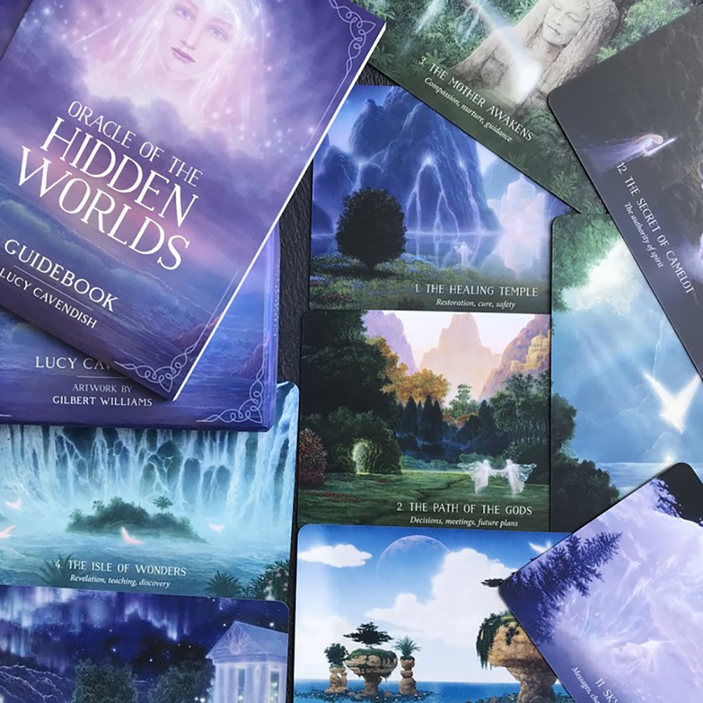 Bài Oracle Of The Hidden Word 44 Lá Bài File Tiếng Anh Và Đá Thanh Tẩy