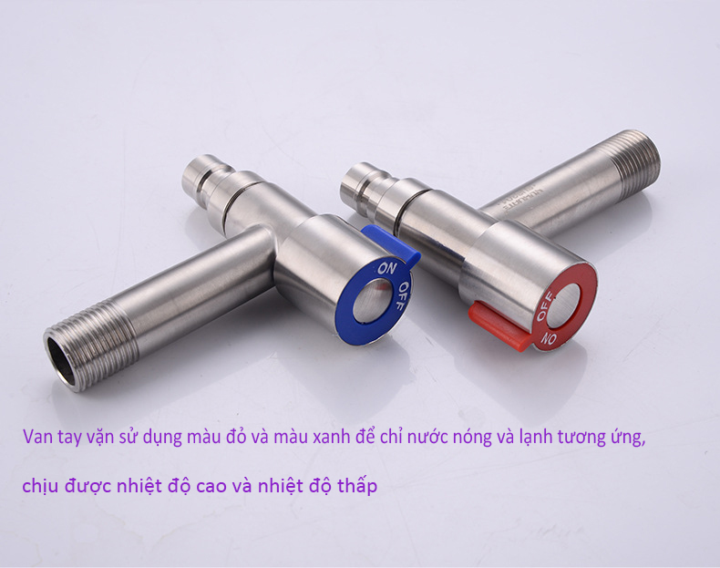 Van khóa nước nóng lạnh