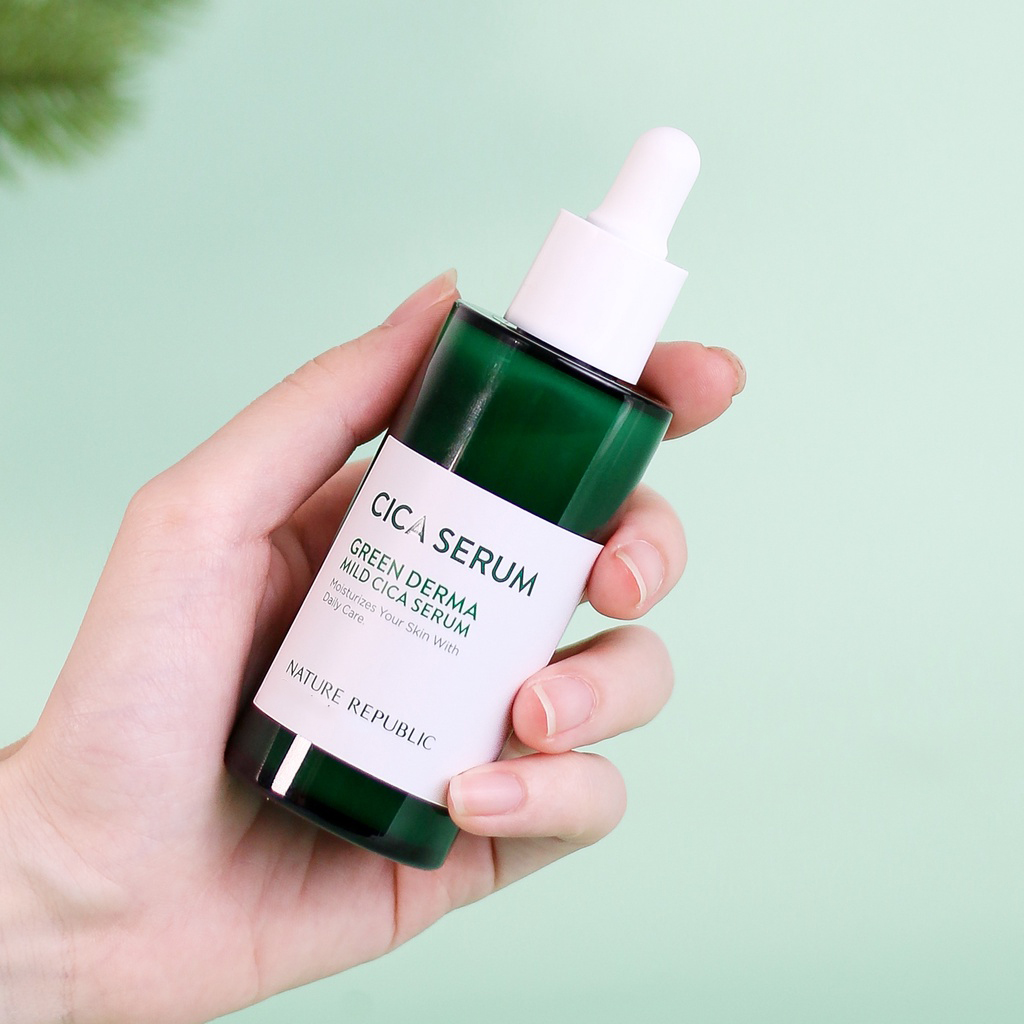 Tinh Chất Làm Dịu Da Nature Republic Cica Green Derma Mild Cica Serum