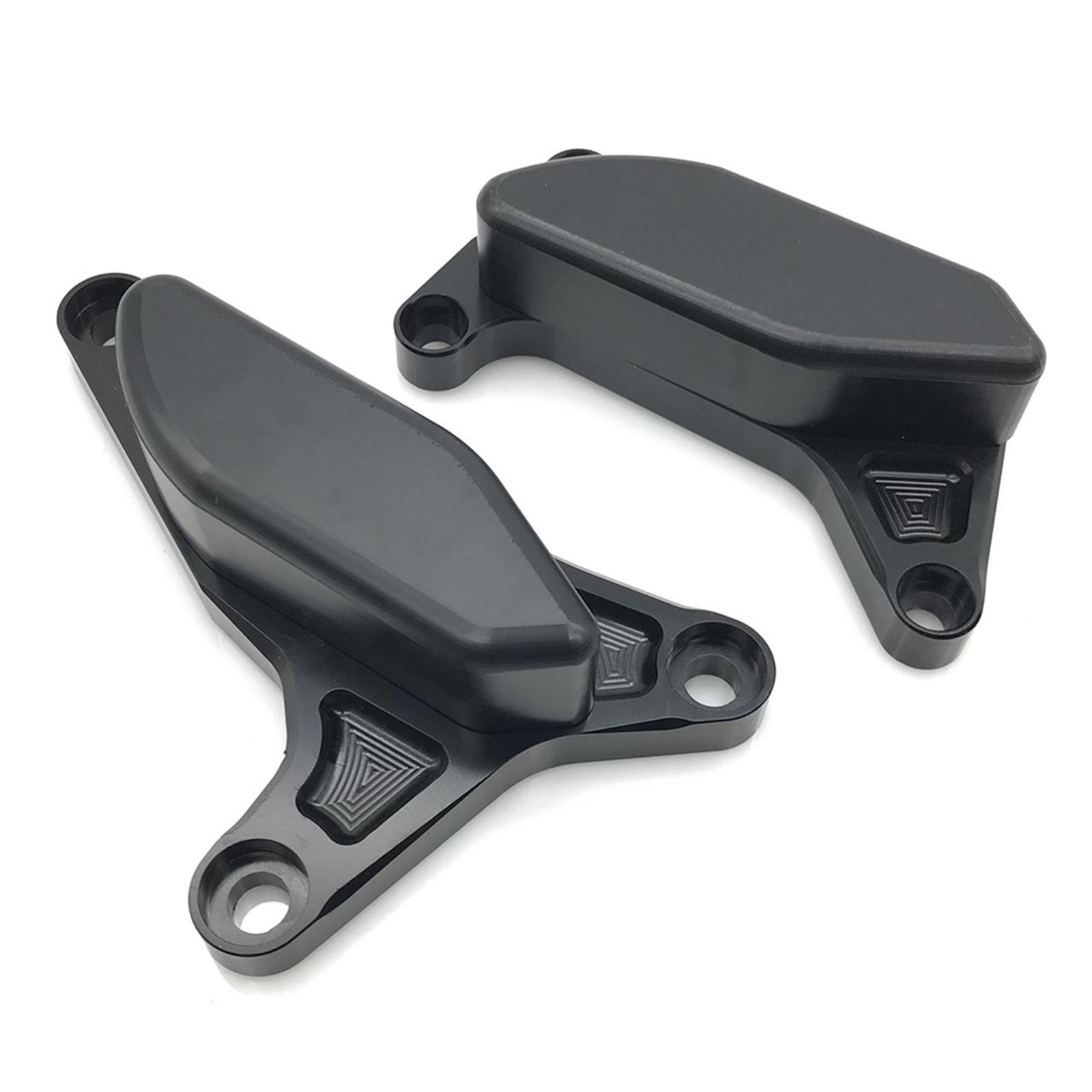 Motorcycle Engine Guard Slider Cover For Fazer 2006-2016 Black