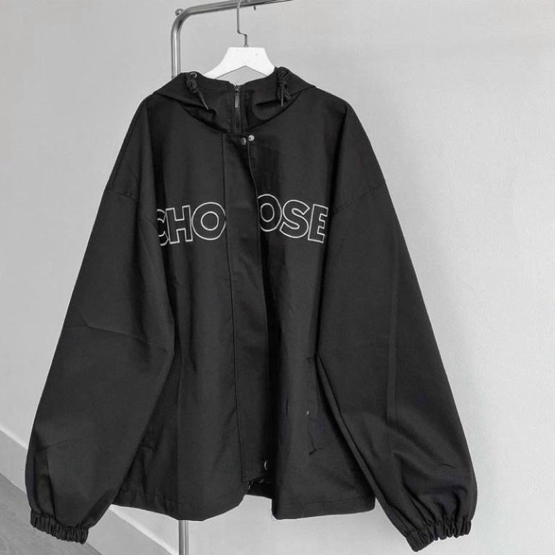 Áo khoác hoodie kaki nút bấm form rộng áo khoác hôdie unisex chất vải kaki đay dặn CHOOSE